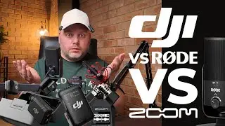 Microphone Shootout Audio Quality Test - DJI vs Rode vs Zoom