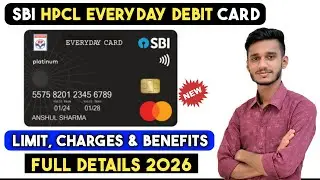 SBI HPCL Everyday Platinum Debit Card Limit Charges Benefits । SBI Platinum Debit Card Charges 2026