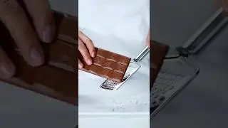 Grating chocolate #asmr #satisfying