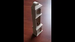 DIY - How to Make a Miniature Grandfather Clock - Video #1