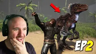 Getting that INSANE MAX Level Raptor | ARK Lost Island [ep 2]