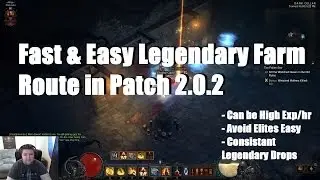 Fast & Easy Legendary Farm Route | Patch 2.0.2 in Diablo 3