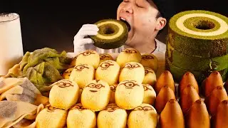 Вкусный и милый японский десерт мукбанг!
