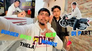 New bike party / Burger boss vs Fast Food 