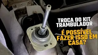 Troca das buchas do trambulador e alavanca de c&acirc;mbio do Gol/Parati/Saveiro G1 G2 G3 G4