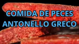 PAPILLA para PECES ANTONELLO GRECO gran alimento con el que crecen r&aacute;pido y sanos.