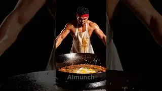 The Wok That Couldn&rsquo;t Contain This Giant Nasi Goreng 🍚🔥#AIMunch #AIFood #ASMRFood #AImukbang