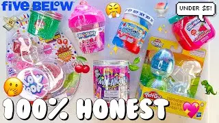 Обзор слаймов из магазина 💖 Стоят ли эти новые слаймы Five Below своей цены менее 5 долларов?