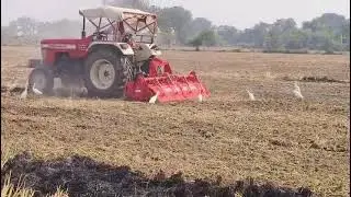 मस्चियो रोटावेटर #automobile #farming #agriculture #krishiyantra 