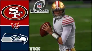 49ers vs Seahawks Divisional Playoff Full Game Simulation | Madden 26
