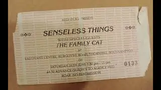 Senseless Things - Live @ Eastpoint Centre, Southampton, June 1991