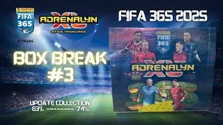 THREE Rare Cards Inside 🔥 UNBOXING #3 Panini FIFA 365 Adrenalyn XL 2025 Box Break! 🔥 Opening packs