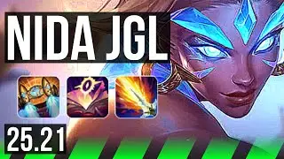 NIDALEE vs VIEGO (JGL) | 18/0/15, Legendary | EUW Master | 25.21