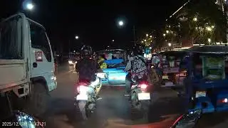 City Light, Christmas Vibe, Motorcycle ride