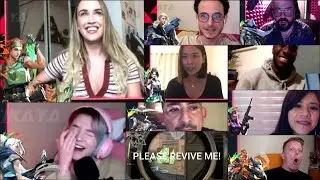 VALORANT Voice Actors saying REVIVE ME JETT + ORIGINAL 