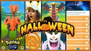 NEW GAME MAP & MORE! HALLOWEEN EVENT PART 1 POK&Eacute;MON GO!