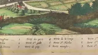 Ancient perspective view of Florence, 1646| SKU: 195197