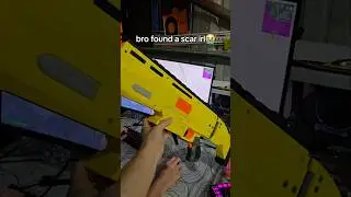 BRO FOUND A SCAR in REAL LIFE 😭 #fortnite