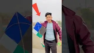 Homemade colour full paper kite fly 😍⚡️#kiteflying #vaibhavsainivlogs #shorts