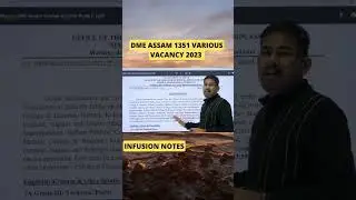 DME Assam 1351 Various Vacancy 2023 Apply Online
