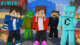 YOUTUBERS DANCE CREW | CRAFTEE, ESYTREEM, MAIZEN, APHMAU | GOMYGOMY DANCE - Minecraft Animation