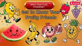 Guess & Spell Fruits With Us! 🍉🍓 Best Learning Game for Kids