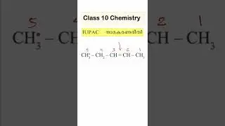 Alkene Nomenclature Made Easy | SSLC Chemistry Chapter 1 | Kerala Syllabus SCERT | Hydrocarbons