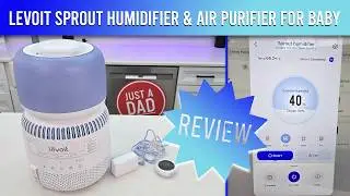 LEVOIT Sprout Humidifier & Air Purifier for Baby UNBOXING & REVIEW