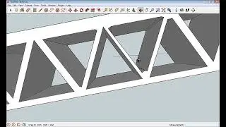 Sketchup Bridge 7 Decreasing Members 20190207 025518