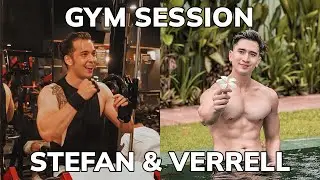 Gym bareng Stefan & Verrell #artis #Indonesia
