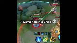 Kaizer In China Is Scary 💀 #hokstudio #honorofkings #hok