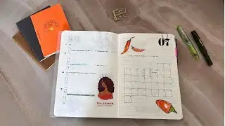 PLAN WITH ME | July 2023 Bullet Journal Setup