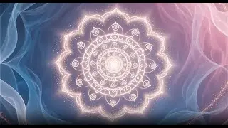 432Hz Cosmic Ambient Meditation (7 Min) ✨ Healing Solfeggio Breathing | 4K Nebula + Sacred Geometry