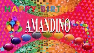 TWO 80's style songs 🎂 HAPPY BIRTHDAY AMANDINO 🎈 (French Parisian Accent)