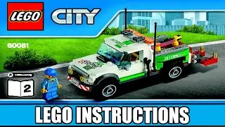 LEGO Instructions | City | 60081 | Pickup Tow Truck (Book 2)