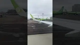 Зеленые птицы захватили Домодедово💚😁#a320 #airbus #airplane #airport #aviation #sky