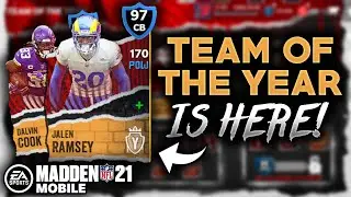 TEAM OF THE YEAR IS HERE! - Full Overview - Madden Mobile 21