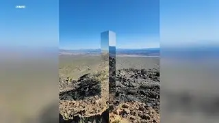 New 'mysterious' monolith appears in Las Vegas desert, police say