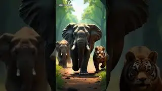 Monkey and Duck &ndash; Warriors of the Forest l Heart Touching Story l #Shorts #monkeyduck #emotional