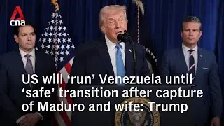 Трамп заявил, что США будут &laquo;управлять&raquo; Венесуэлой после захвата Николаса Мадуро и его жены.