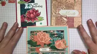 Прекрасный набор штампов и вырубных форм Lily Pad от Stampin' Up!&reg;