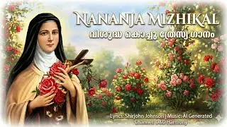 Nananja Mizhikal | St. Little Flower Devotional Song | D&D Harmony | AI Composed
