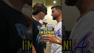 Batman vs Angry Drunk Man
