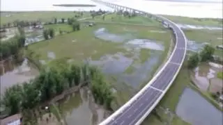 DHOLA SADIYA BRIDGE ( 9.15 KM) OVER RIVER LOHIT; ASSAM: INDIA'S LONGEST BRIDGE ;