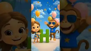 Let&rsquo;s learn GHI 🔤Fun & easy ABC learning for kids 👶✨  #shorts