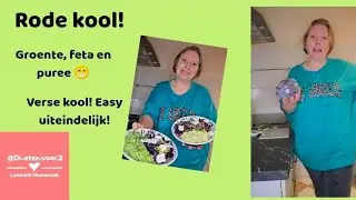 Verse rode kool met feta &ndash; simpel, warm en samen aan tafel 🍽️