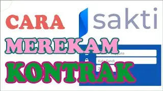 CARA MEREKAM KONTRAK TAHUNAN DENGAN PEMBAYARAN SEKALIGUS PADA APLIKASI SAKTI