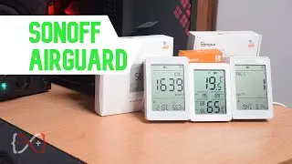 Controllo Qualit&agrave; Aria con SONOFF AirGuard Series
