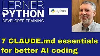 Claude Code for Python: Seven things to put in your CLAUDE.md file