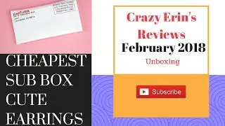 Ear Fleek subscription February&January 2018 subscription unboxing (earnings subscription)